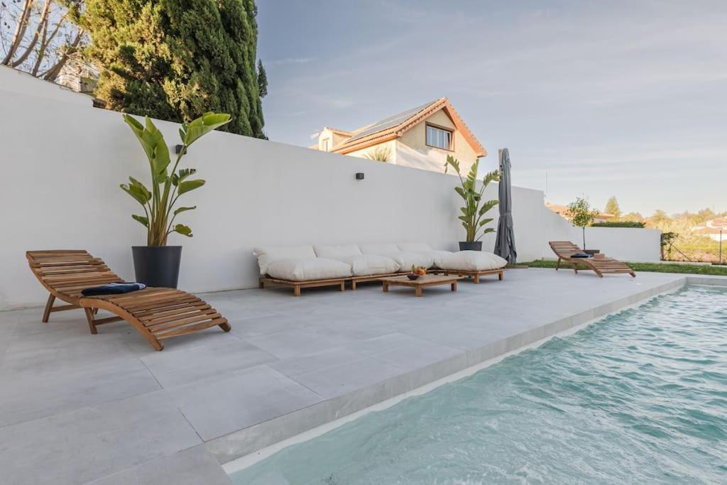 Villa Con Piscina Privada Gelves Ngoại thất bức ảnh
